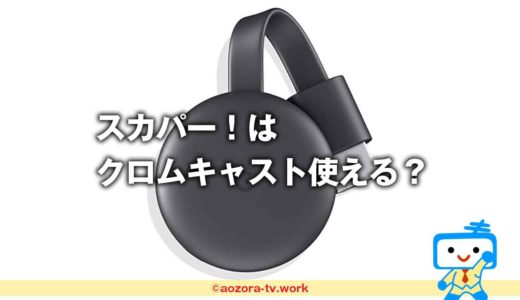 スカパーはクロムキャスト使えた！Chromecastを使ってテレビで見る方法！番組配信アプリで視聴できたよ