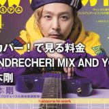 堂本剛「ENDRECHERI MIX AND YOU」視聴料金いくら?フルバージョンはスカパー!フジテレビTWOだけ!