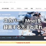 スカパー！Mnetは録画できる？無料で録画可能？解約後も録画は見れるのか調査！
