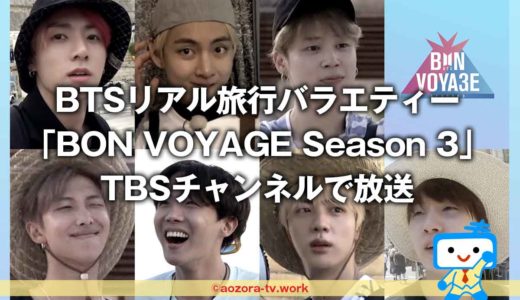 BTSボンボヤージュ3の視聴方法と料金の詳細！TBSチャンネルをスカパー経由で契約する方法
